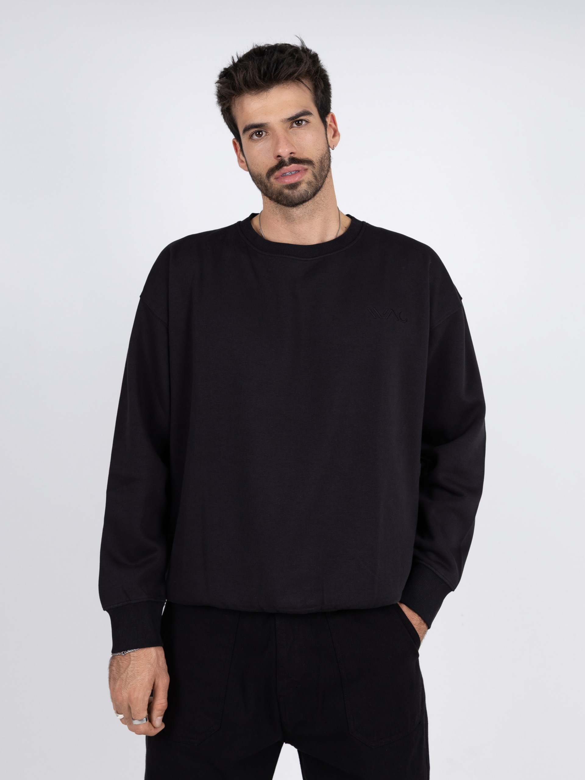 WAC Plain sweatshirt with logo