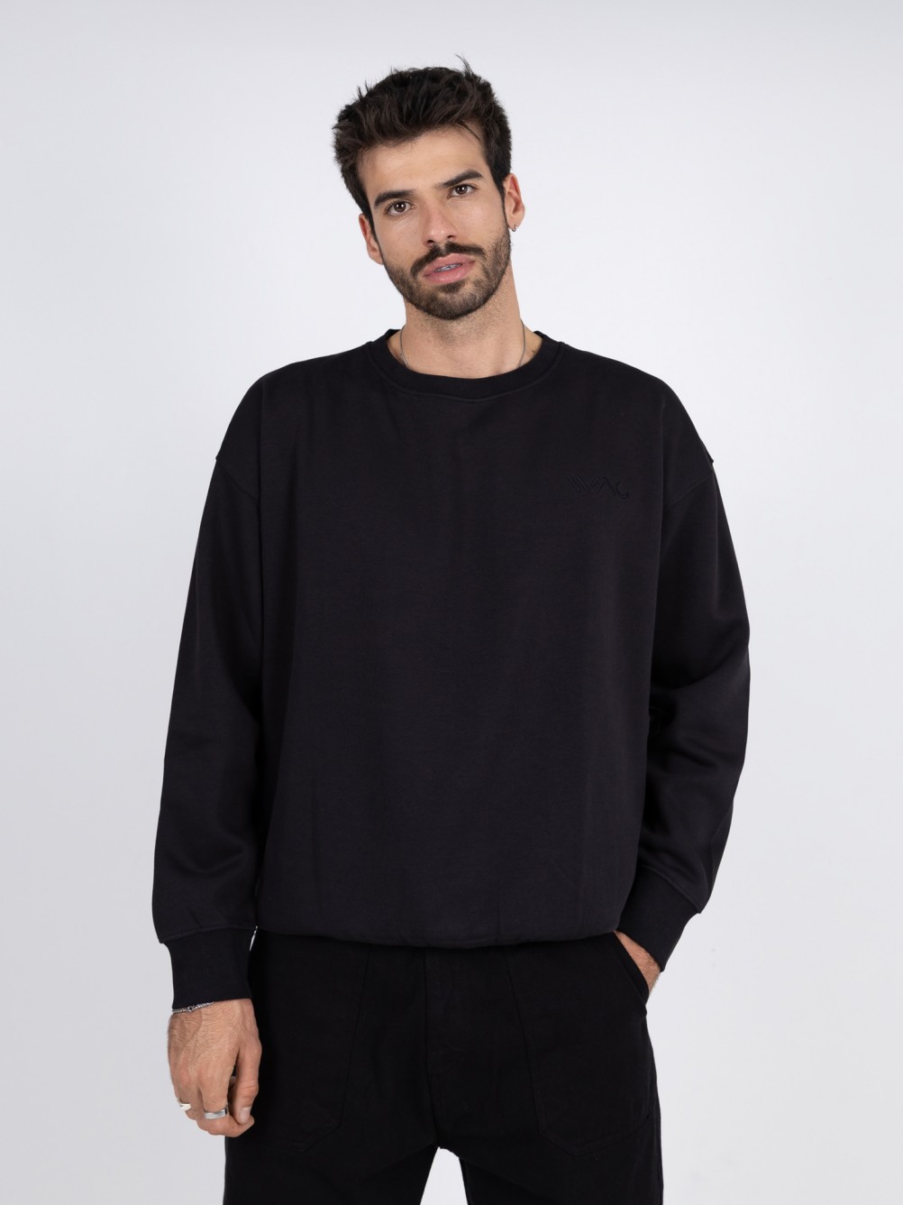 WAC Plain sweatshirt with logo