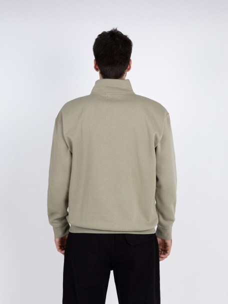 Sudadera lisa con medio cierre y logotipo WAC Sudadera lisa con medio cierre y logotipo WAC