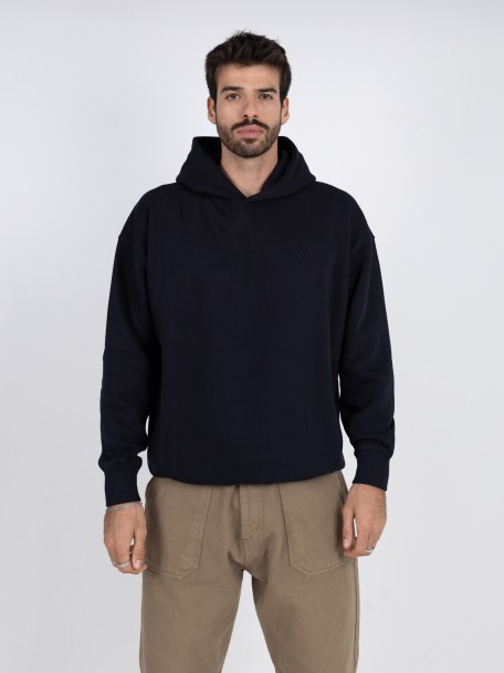 Hoodie basica lisa com logótipo WAC Hoodie basica lisa com logótipo WAC