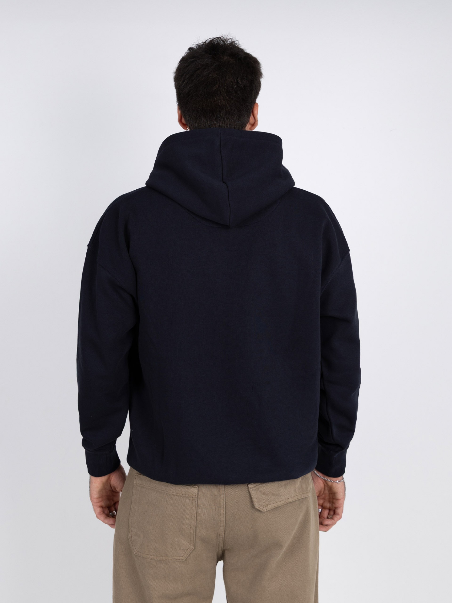 Basic plain hoodie with WAC logo