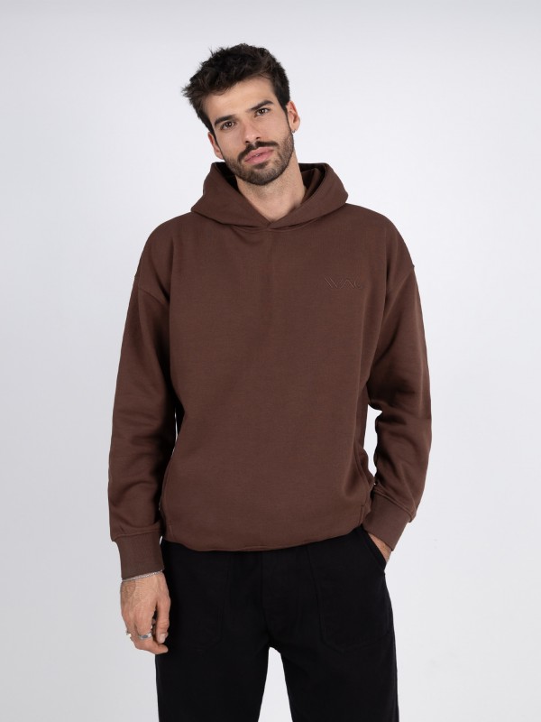 Basic plain hoodie with WAC logo