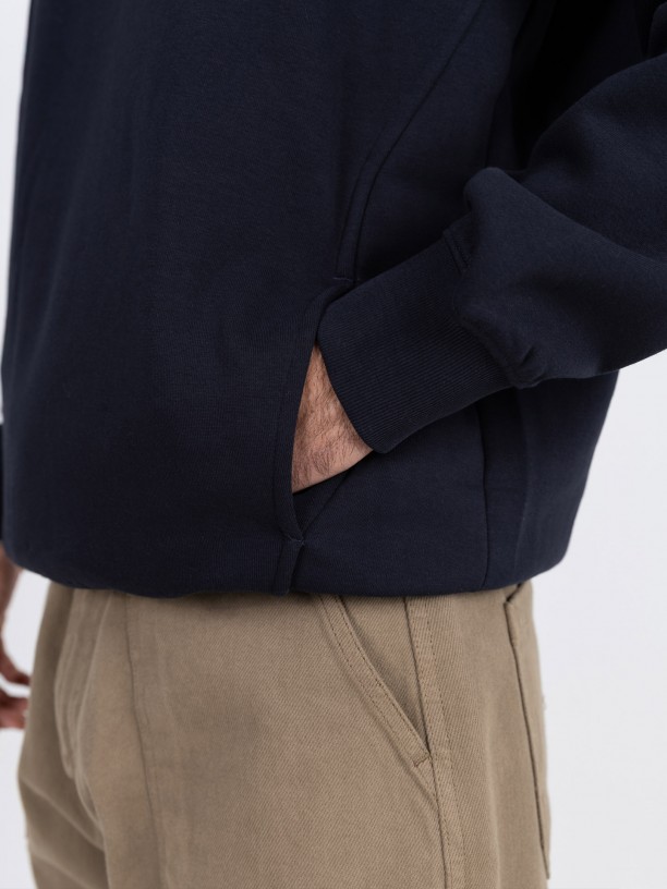 Basic plain hoodie with WAC logo