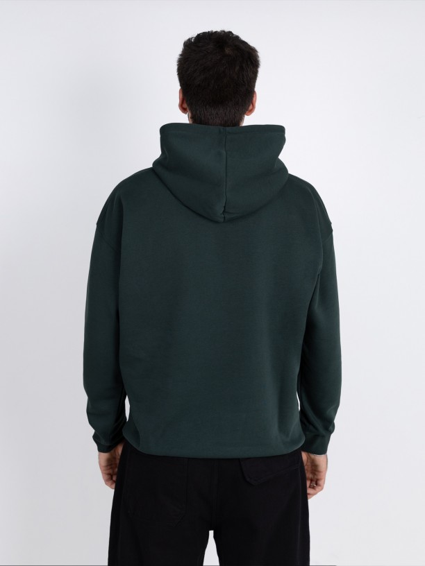 Basic plain hoodie with WAC logo