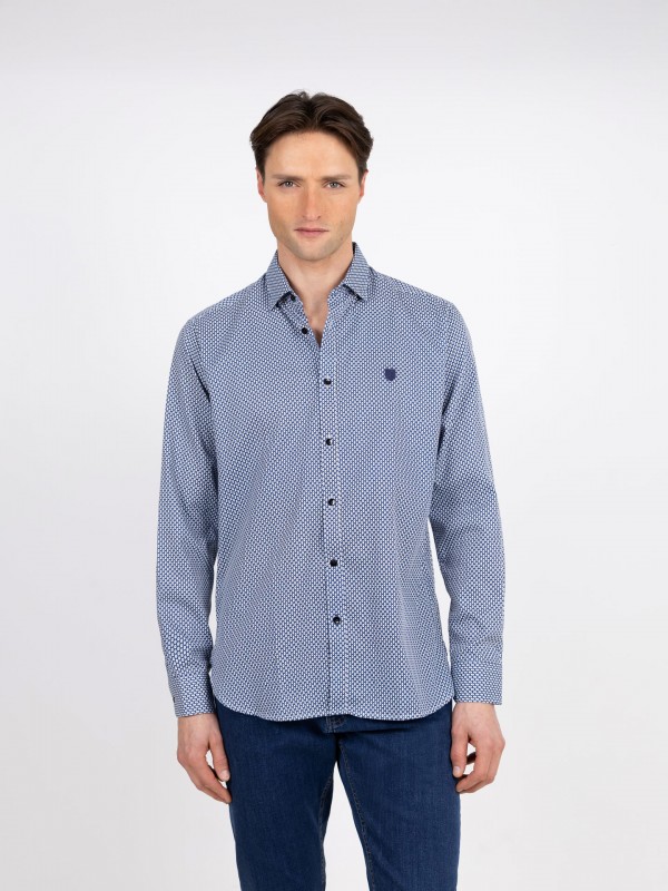 Casual Patterned Shirt