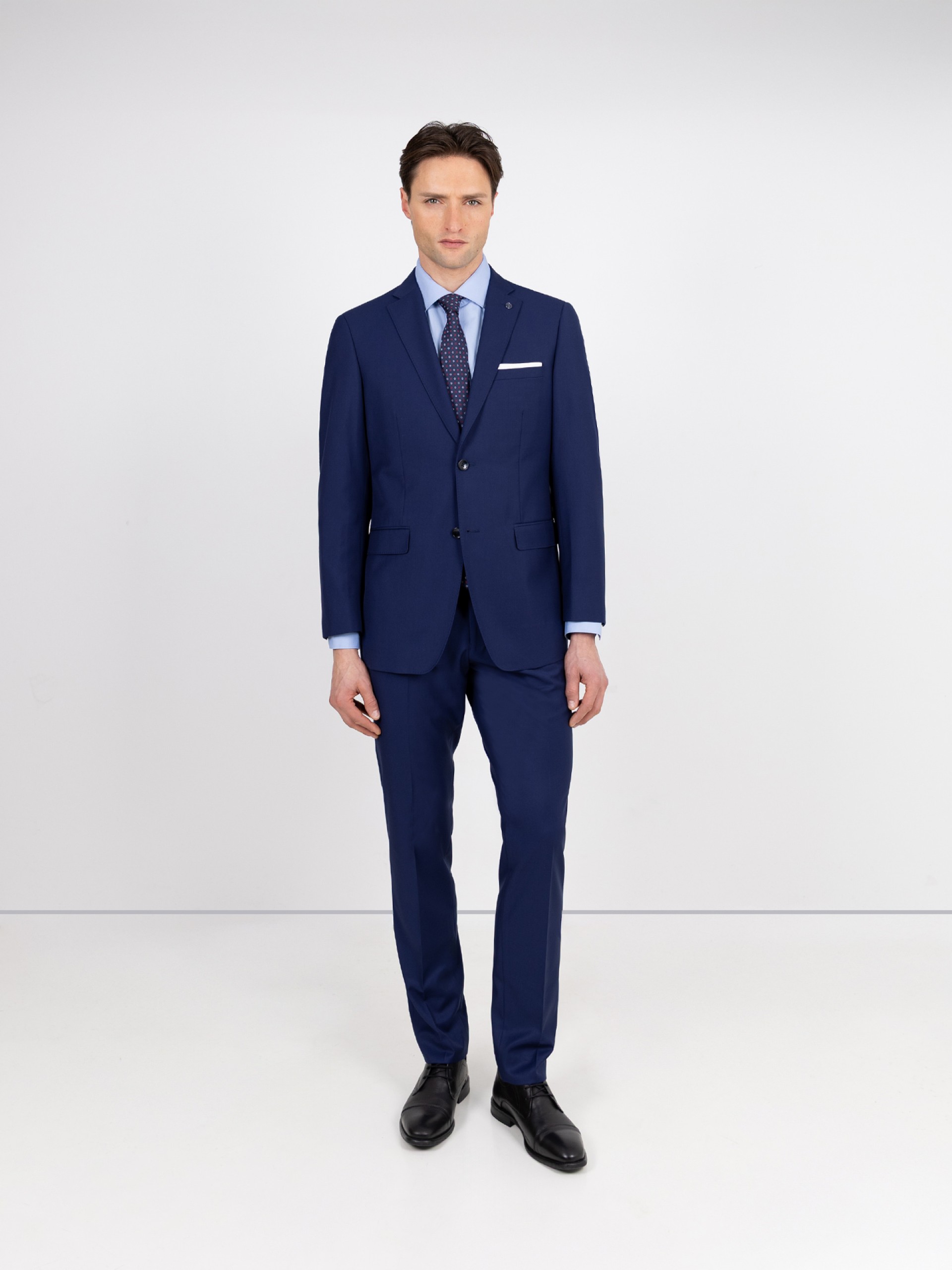 Traje micro estampado Slim fit