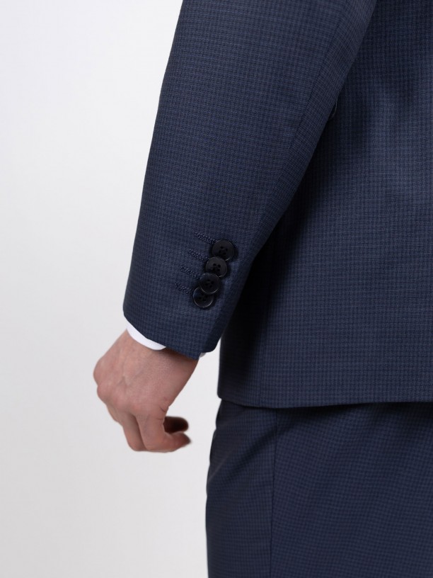 Micro pattern regular fit