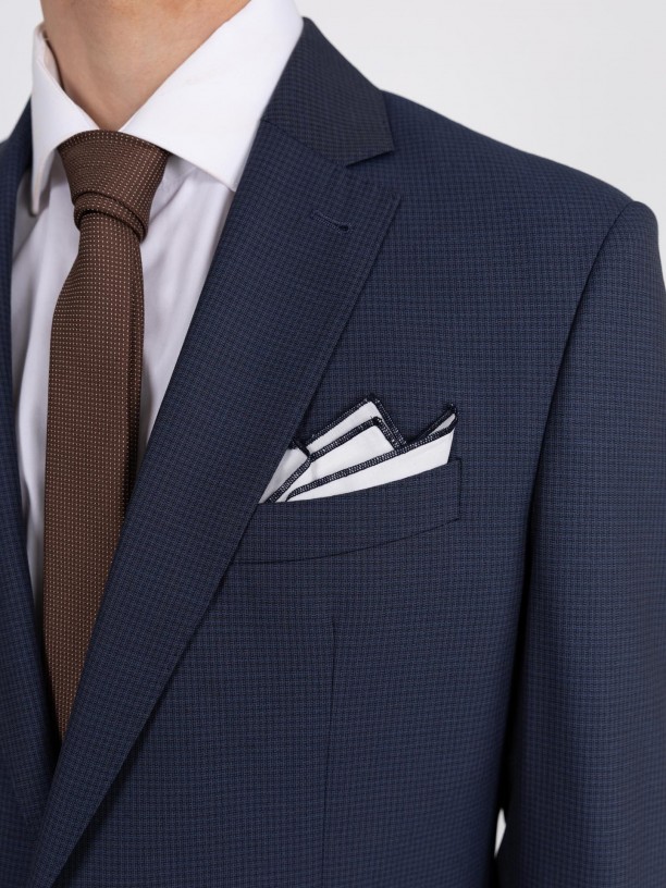 Micro pattern regular fit