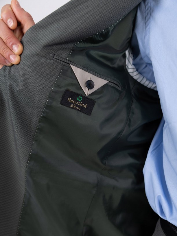 Micro pattern regular fit