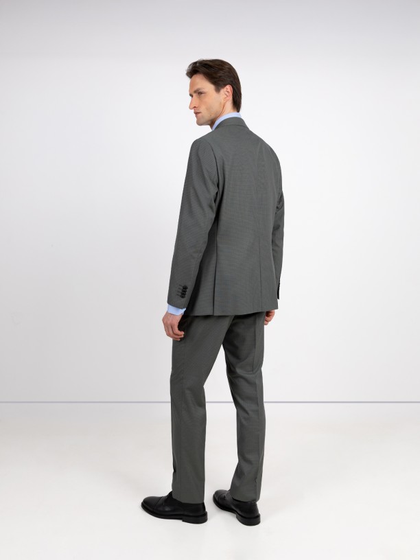 Micro pattern regular fit