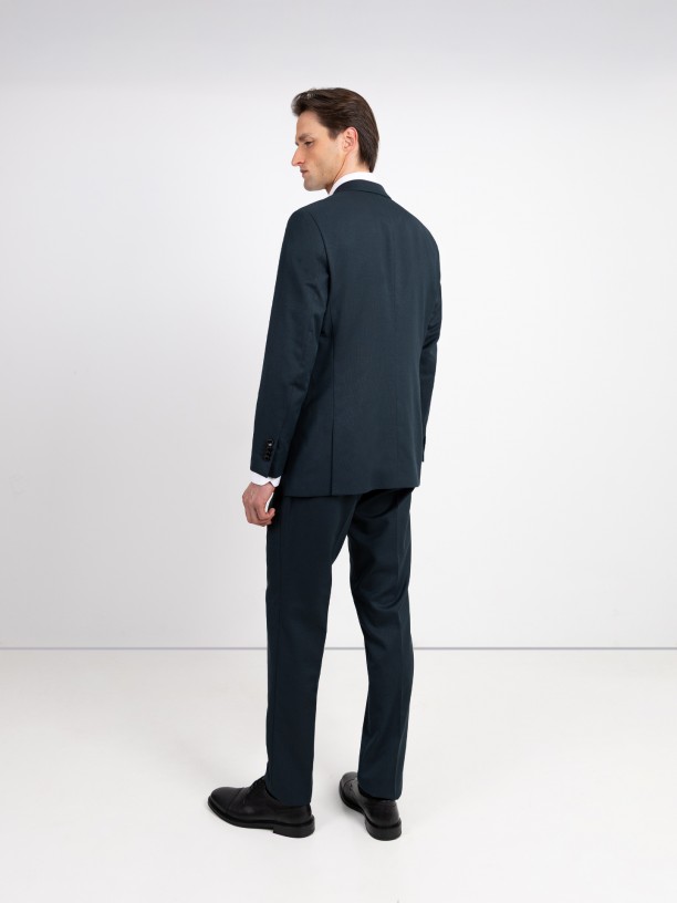 Micro pattern Slim fit