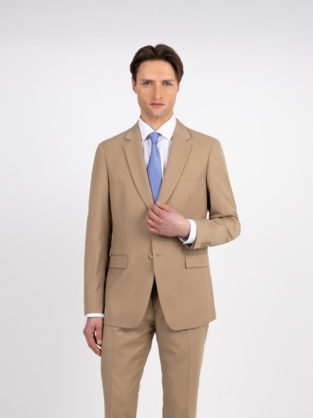 Micro pattern Slim fit