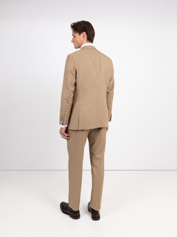 Micro pattern Slim fit