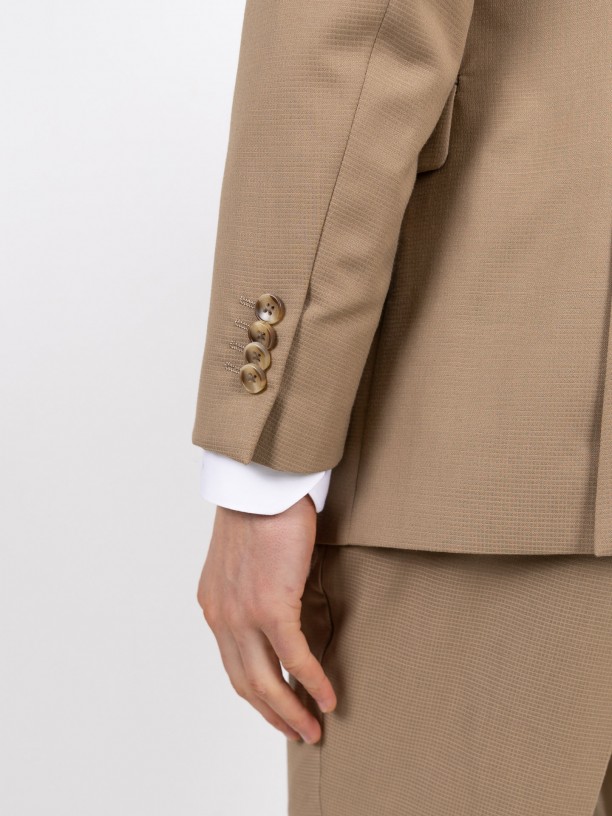 Micro pattern Slim fit