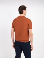 Polo de punto estructurado de algod�n
