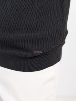 Polo de punto estructurado de algod�n