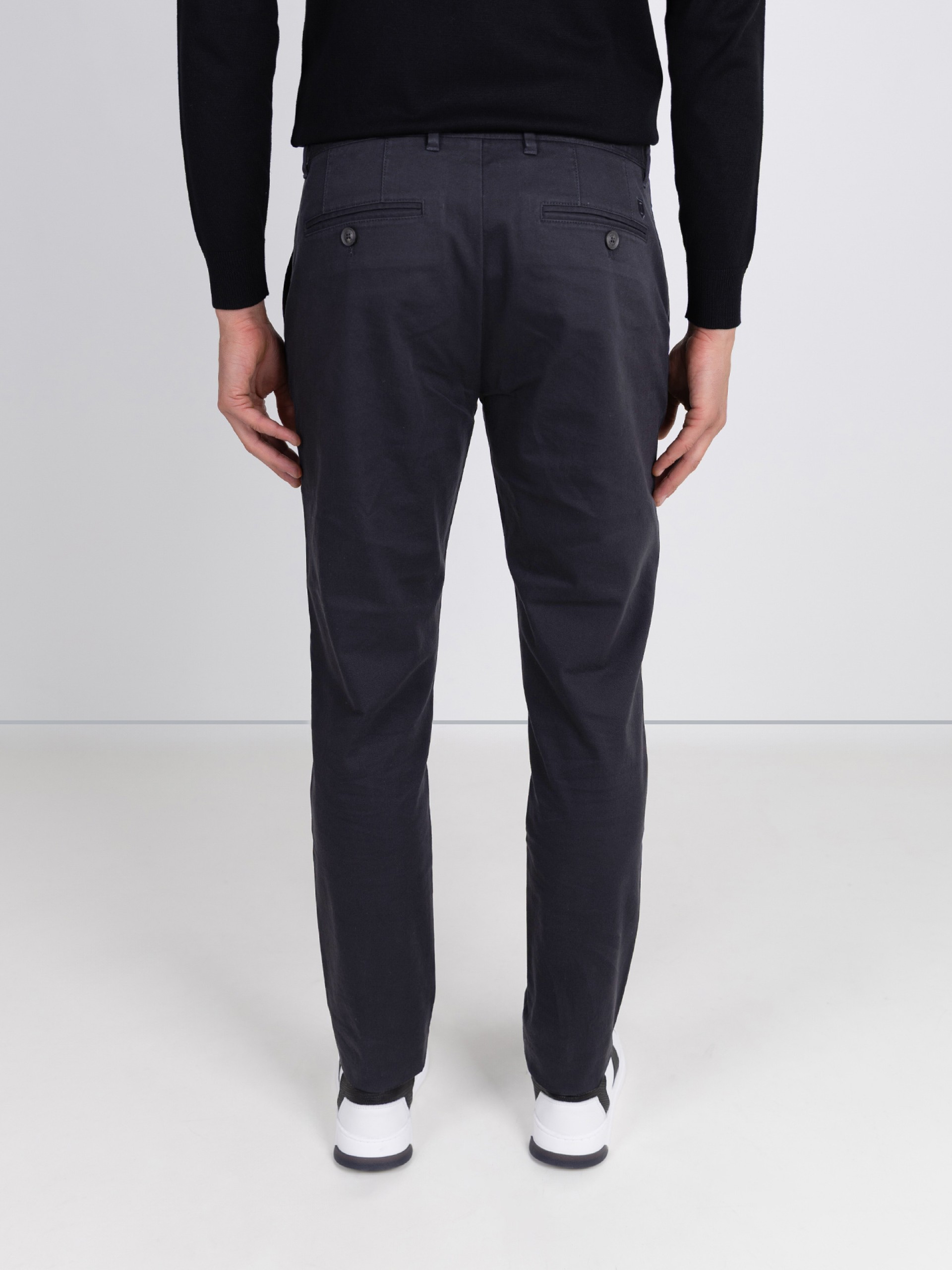 Stretch cotton chino pants