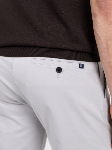 Pantalones chino de algodón elástico Pantalones chino de algodón elástico