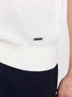 Polo de punto estructurado de algod�n