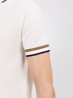 Polo de punto estructurado de algod�n