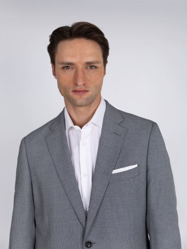 Regular Fit micro-pattern Suit Regular Fit micro-pattern Suit