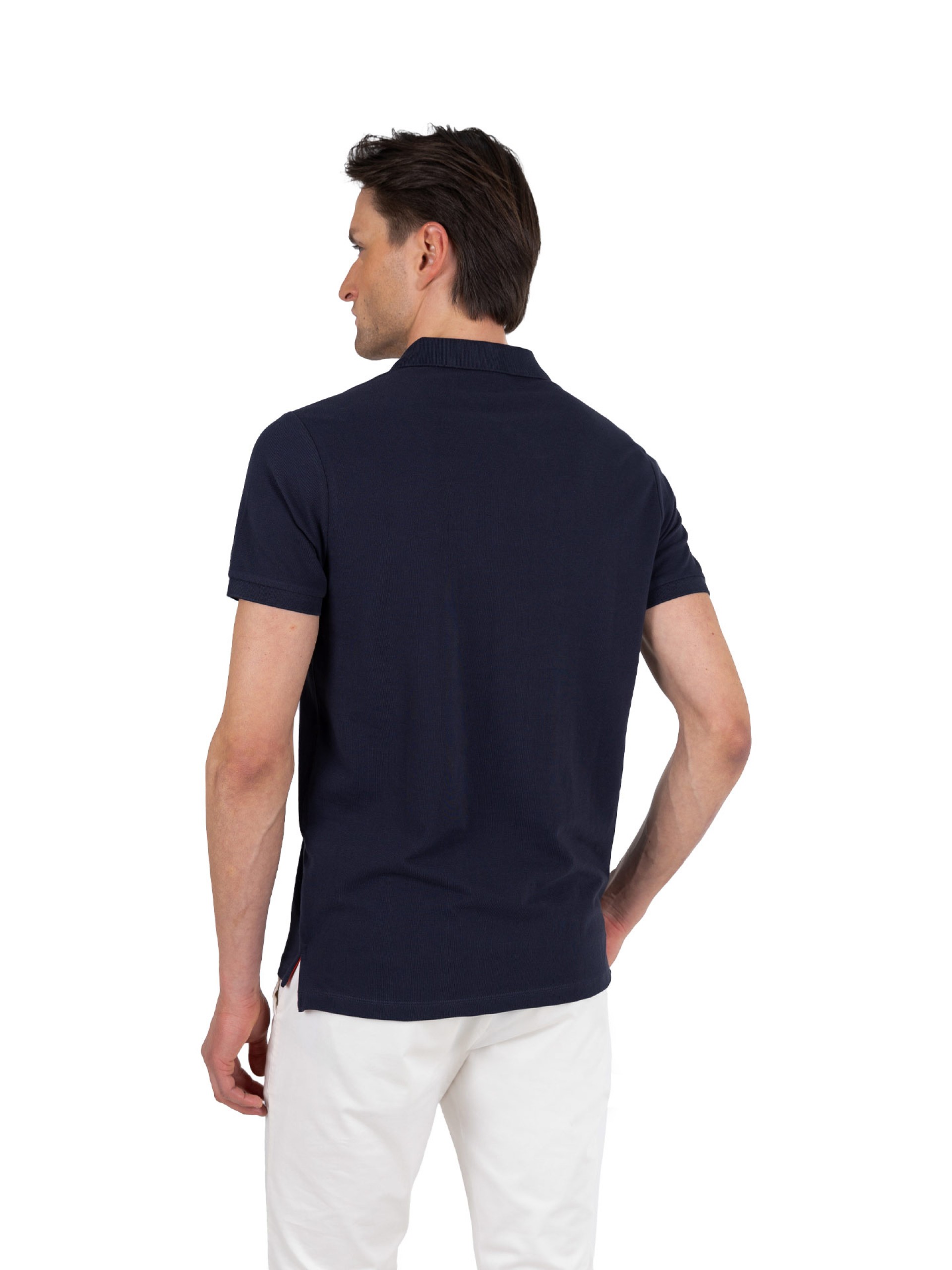 Polo piqué 100% algodão