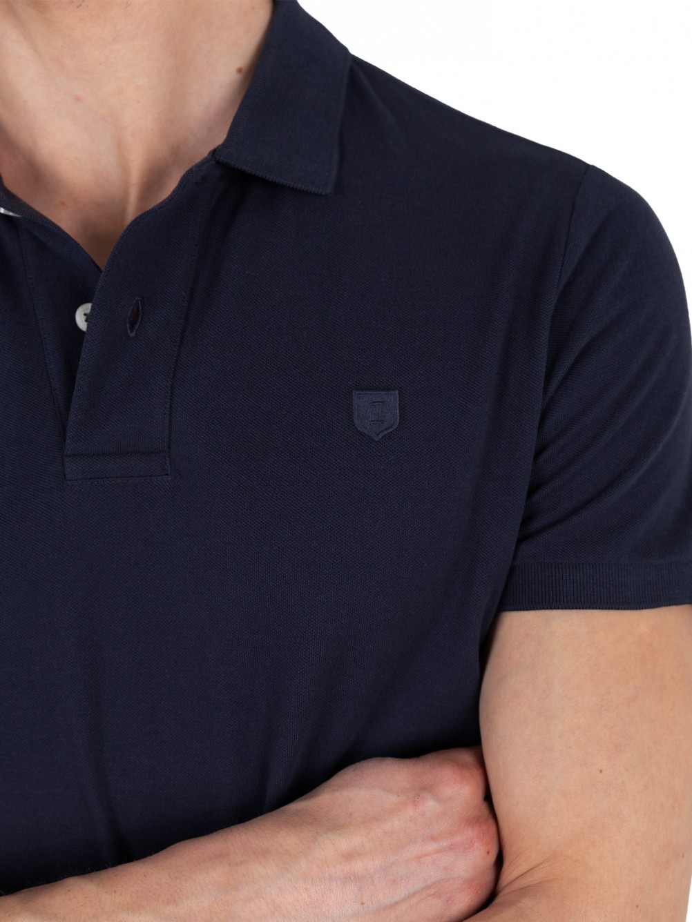Polo piqué 100% algodão
