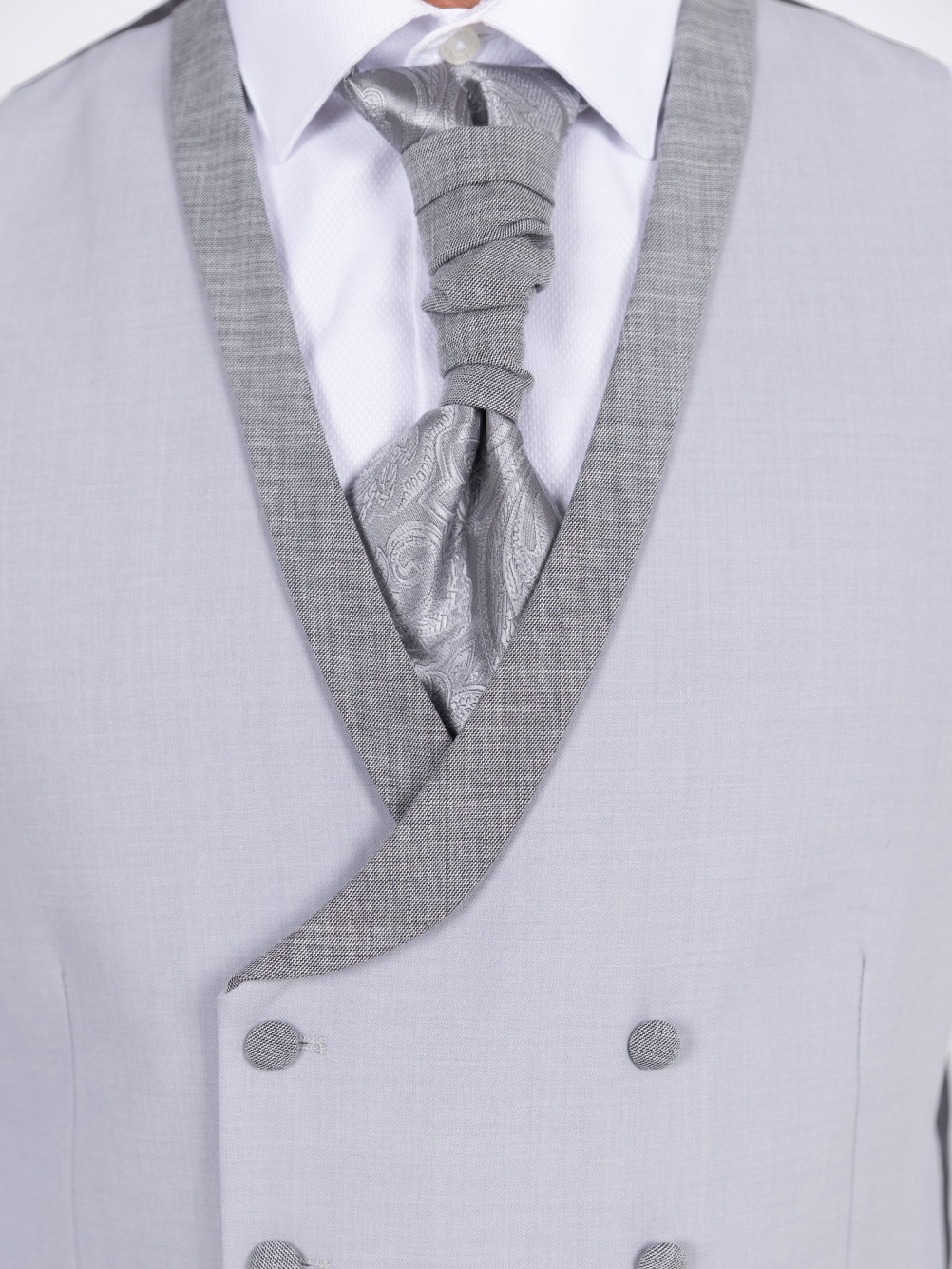 Fato de noivo com colete slim fit