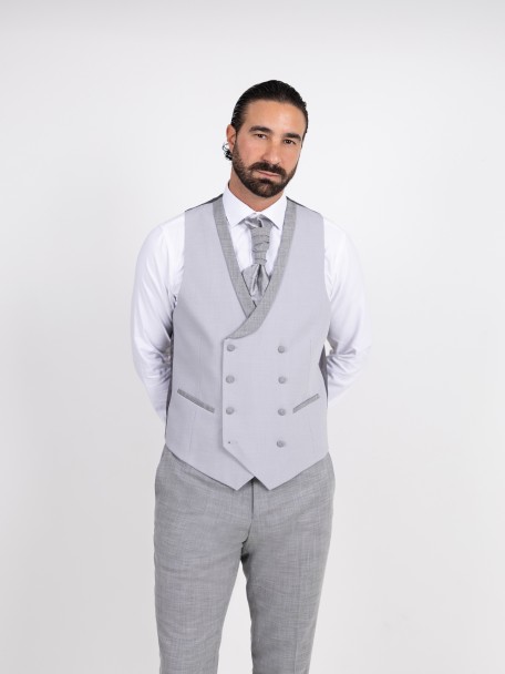Fato de noivo com colete slim fit Fato de noivo com colete slim fit