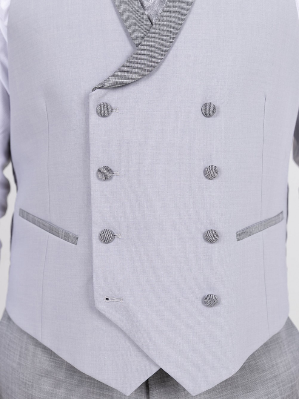 Fato de noivo com colete slim fit