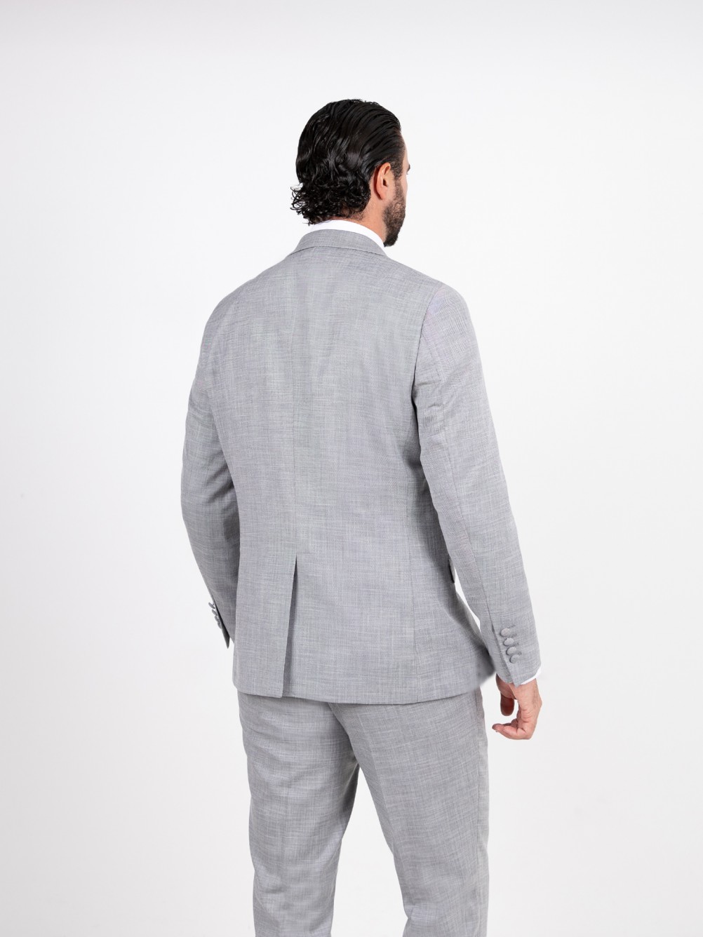 Fato de noivo com colete slim fit