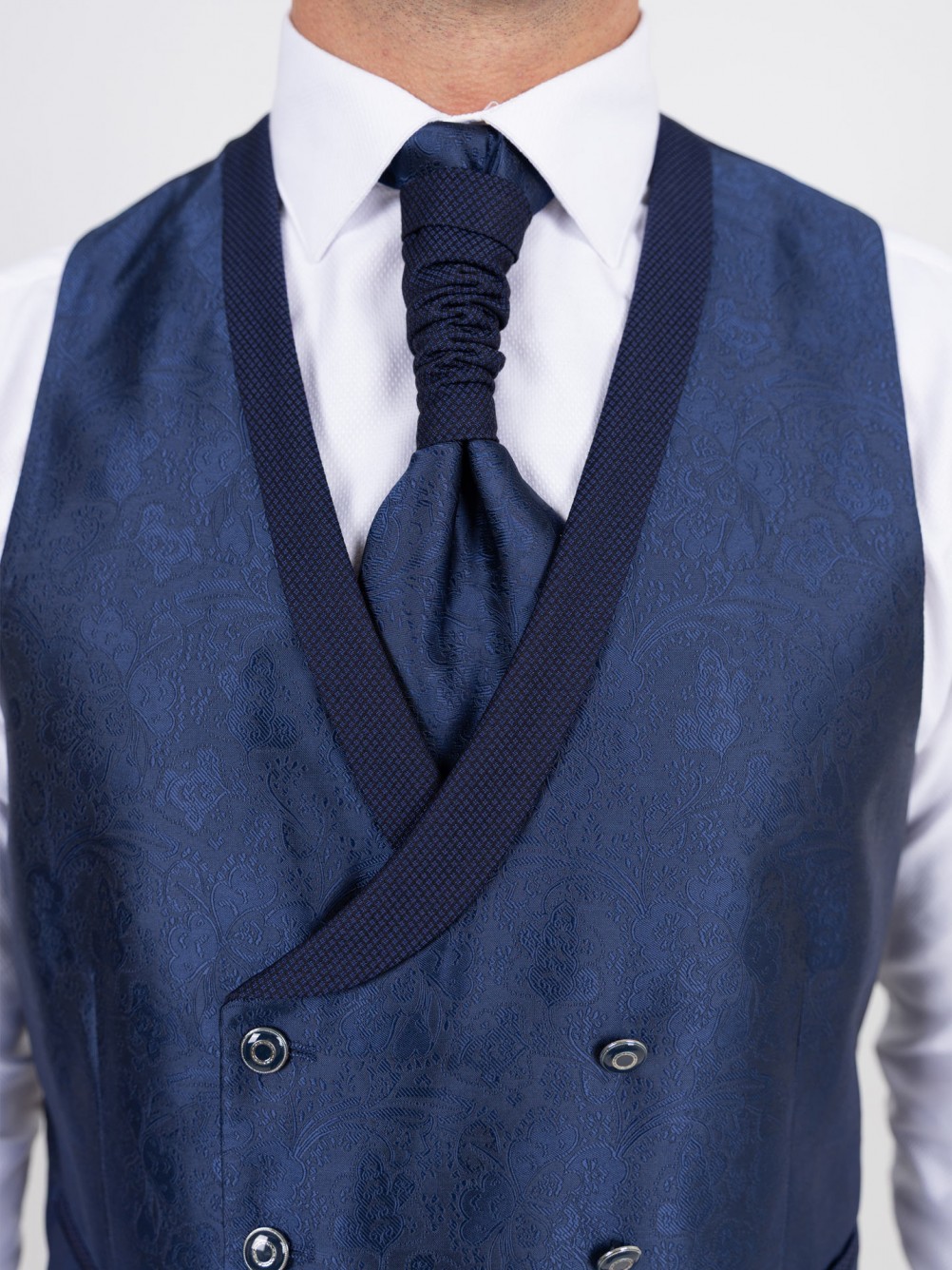 Fato de noivo com colete slim fit