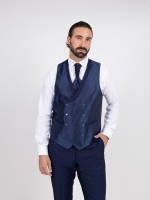 Fato de noivo com colete slim fit