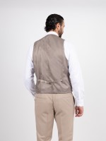 Fato de noivo com colete slim fit