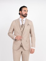 Fato de noivo com colete slim fit