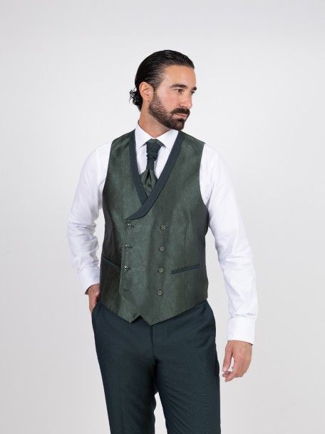 Fato de noivo com colete slim fit Fato de noivo com colete slim fit