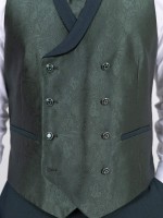 Fato de noivo com colete slim fit