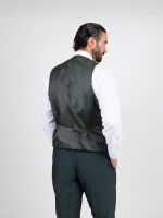 Fato de noivo com colete slim fit
