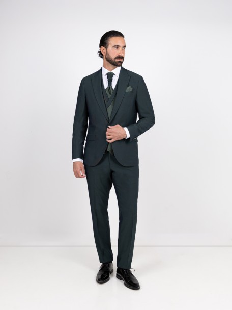 Fato de noivo com colete slim fit Fato de noivo com colete slim fit