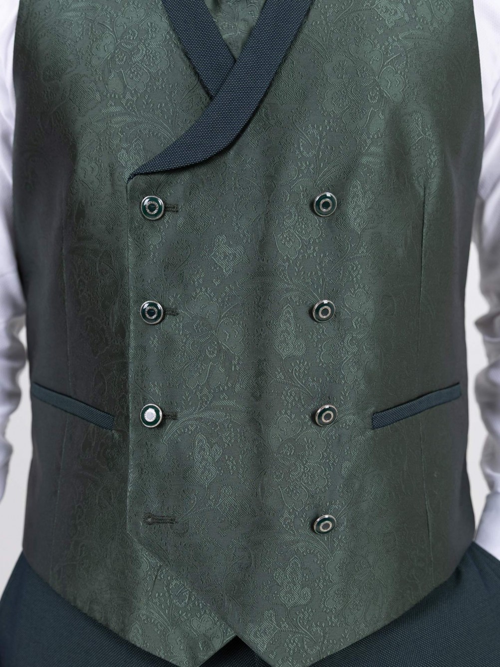Fato de noivo com colete slim fit