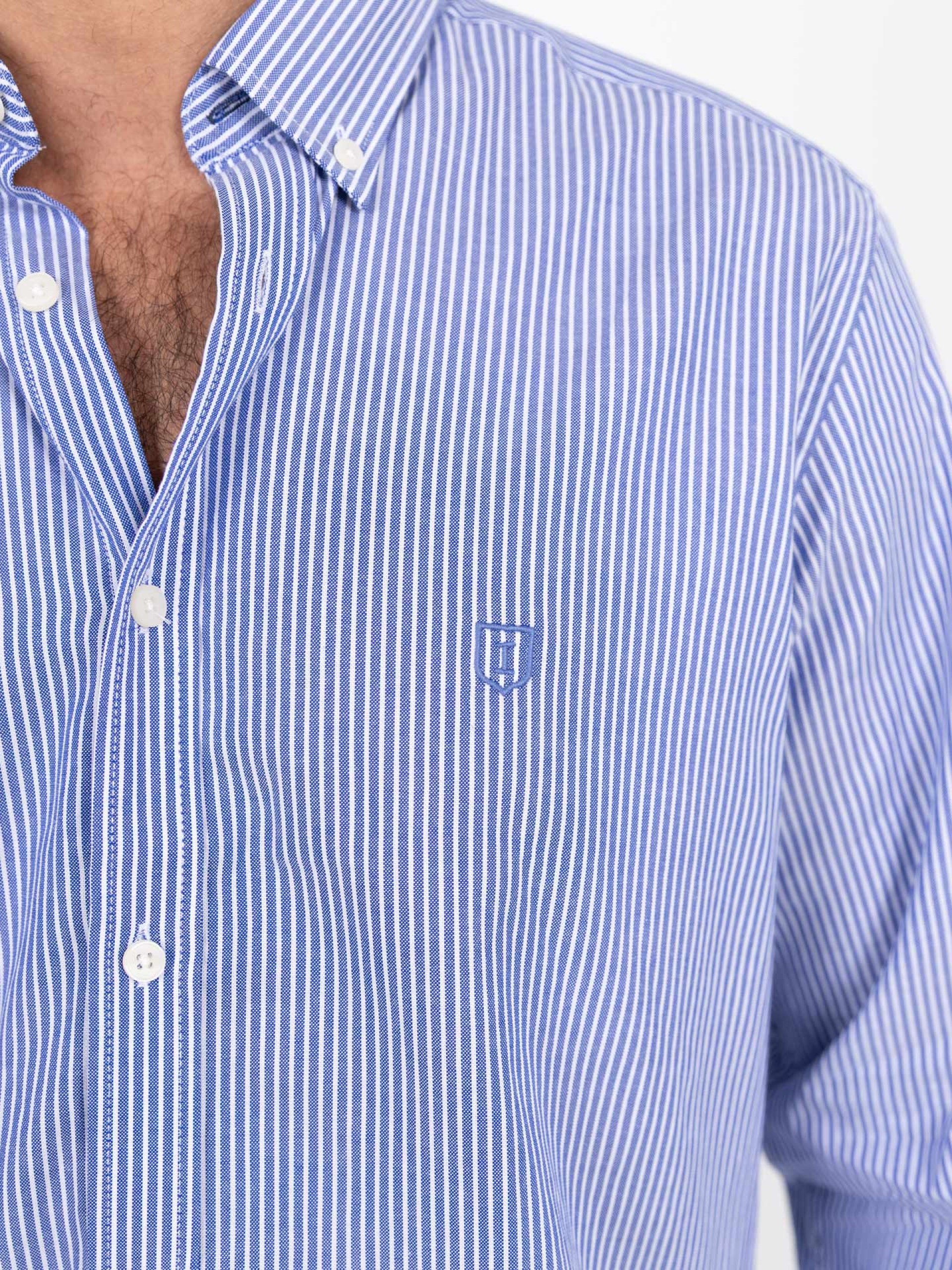 Camisa casual de risca