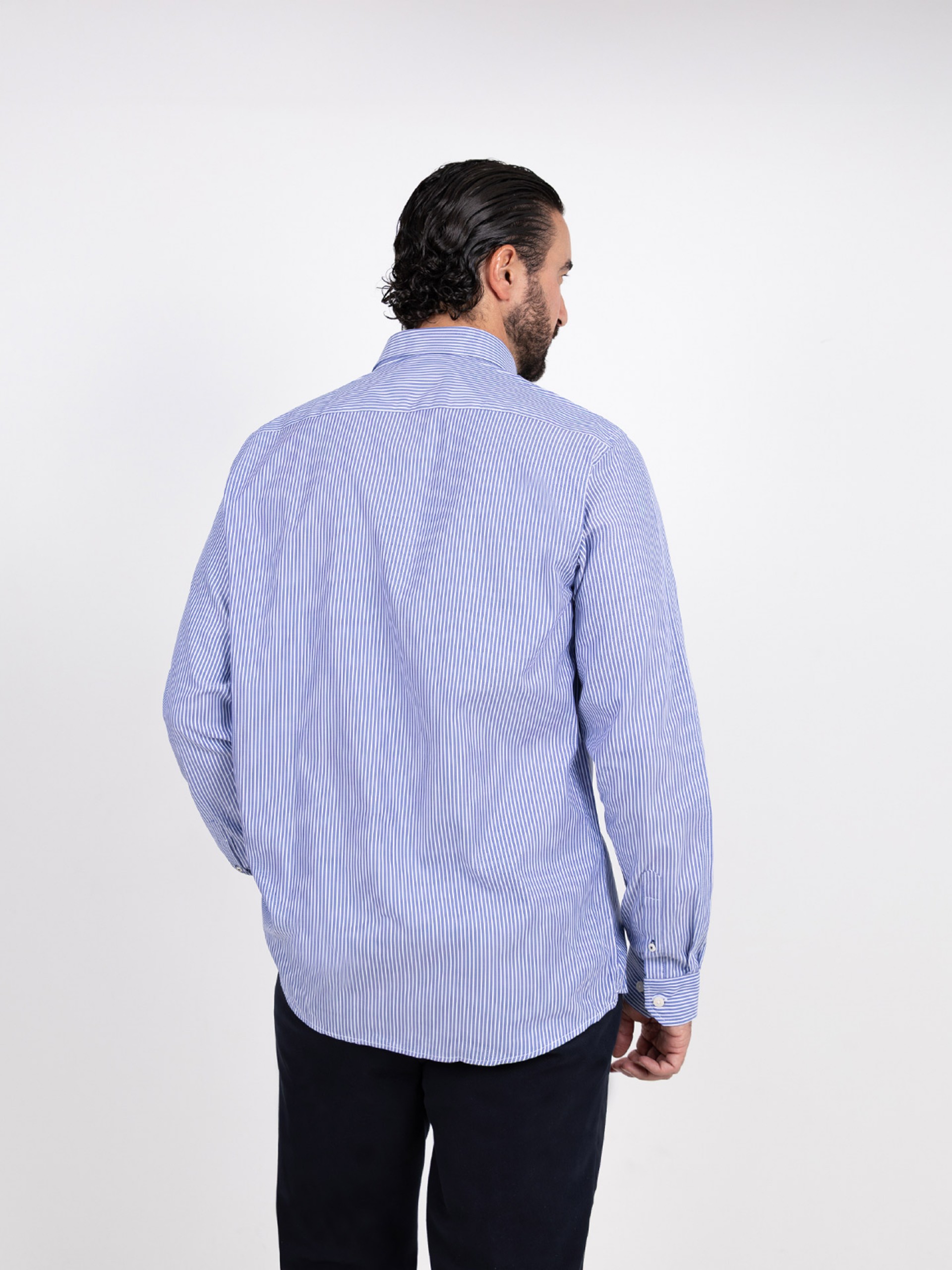 Camisa casual de risca