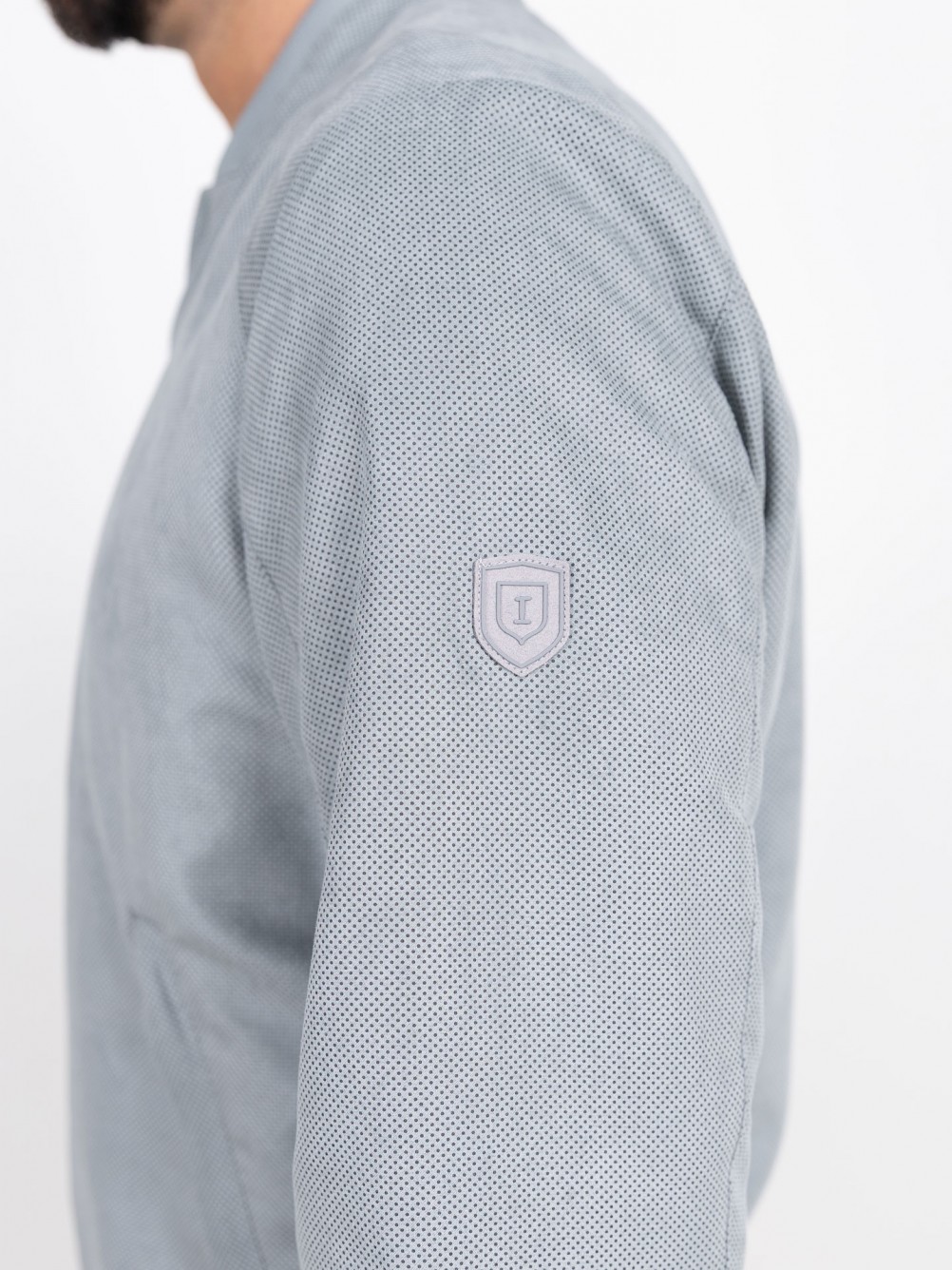 Lightweight technical jacket with pattern