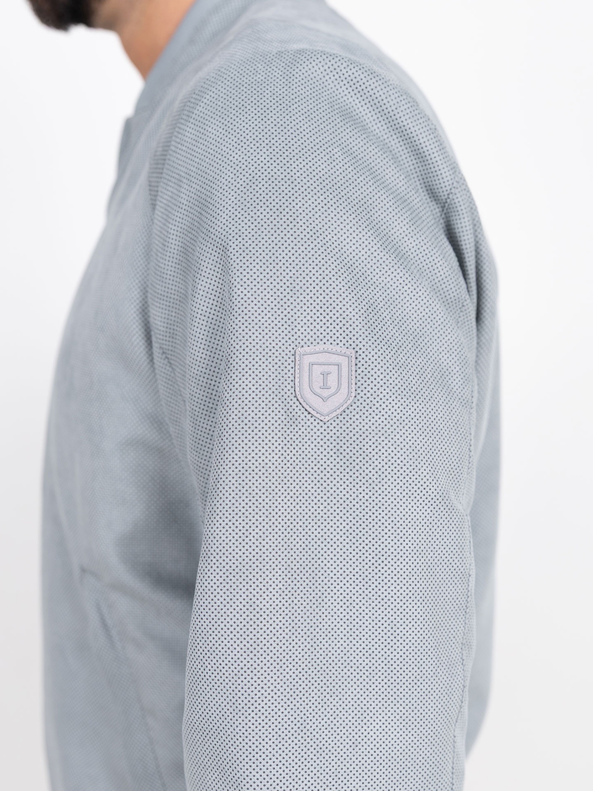 Lightweight technical jacket with pattern