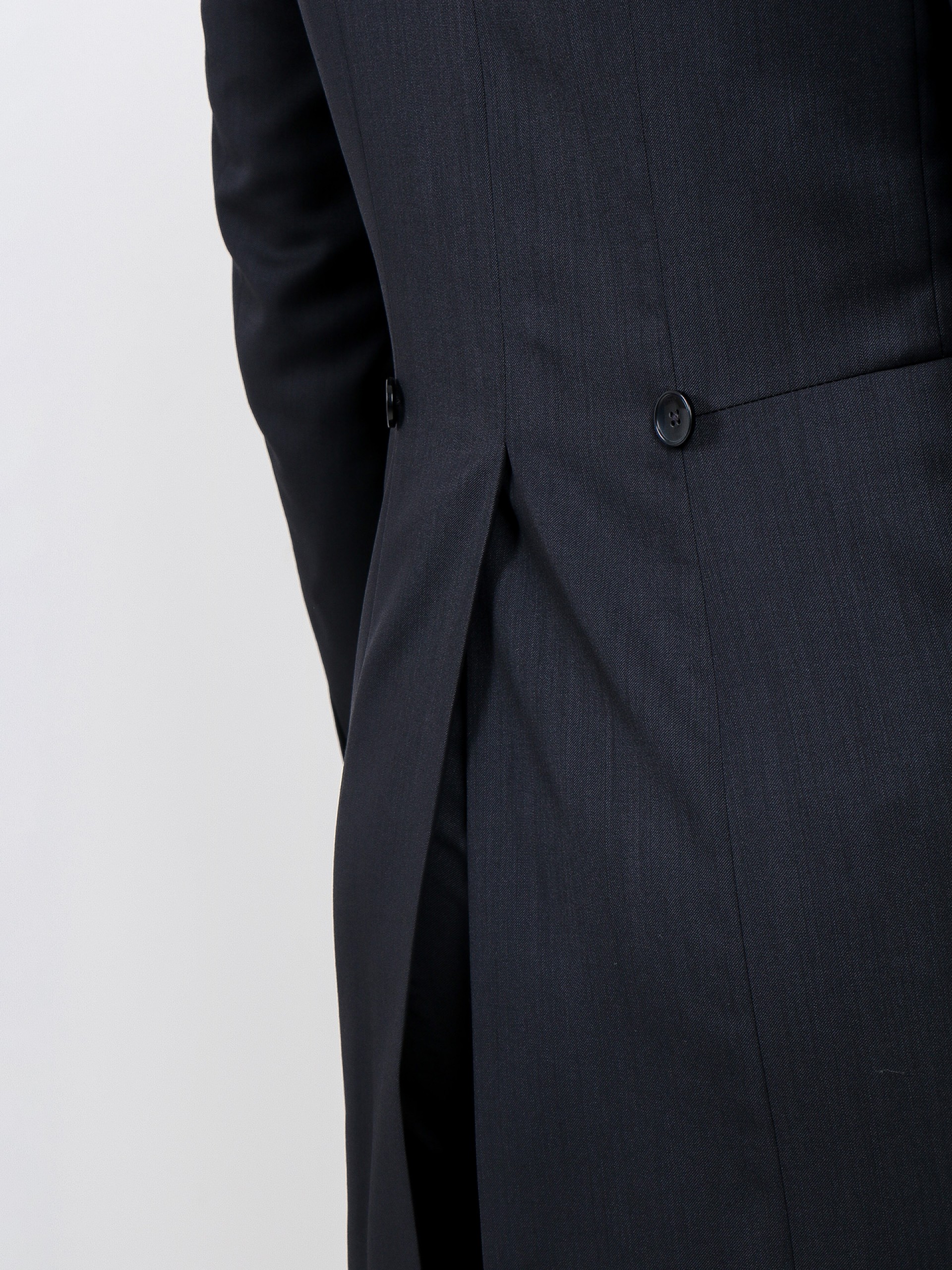 Fraque clássico com corte elegante