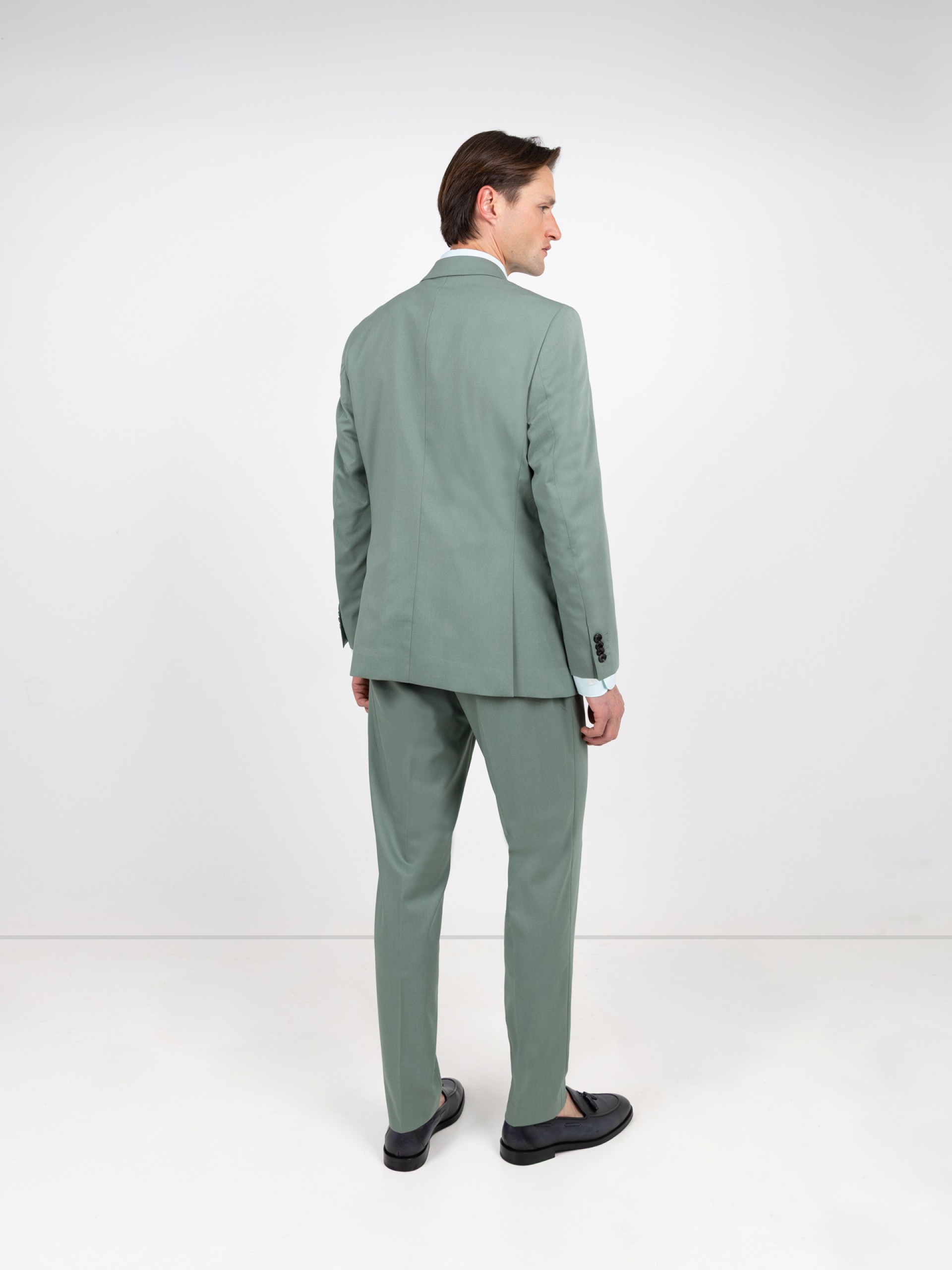 Fato liso slim fit