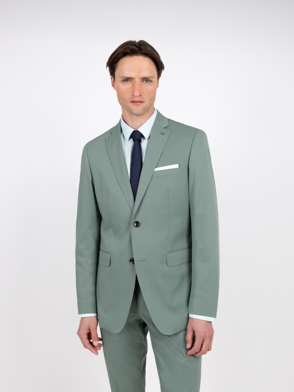 Plain Slim Fit Suit