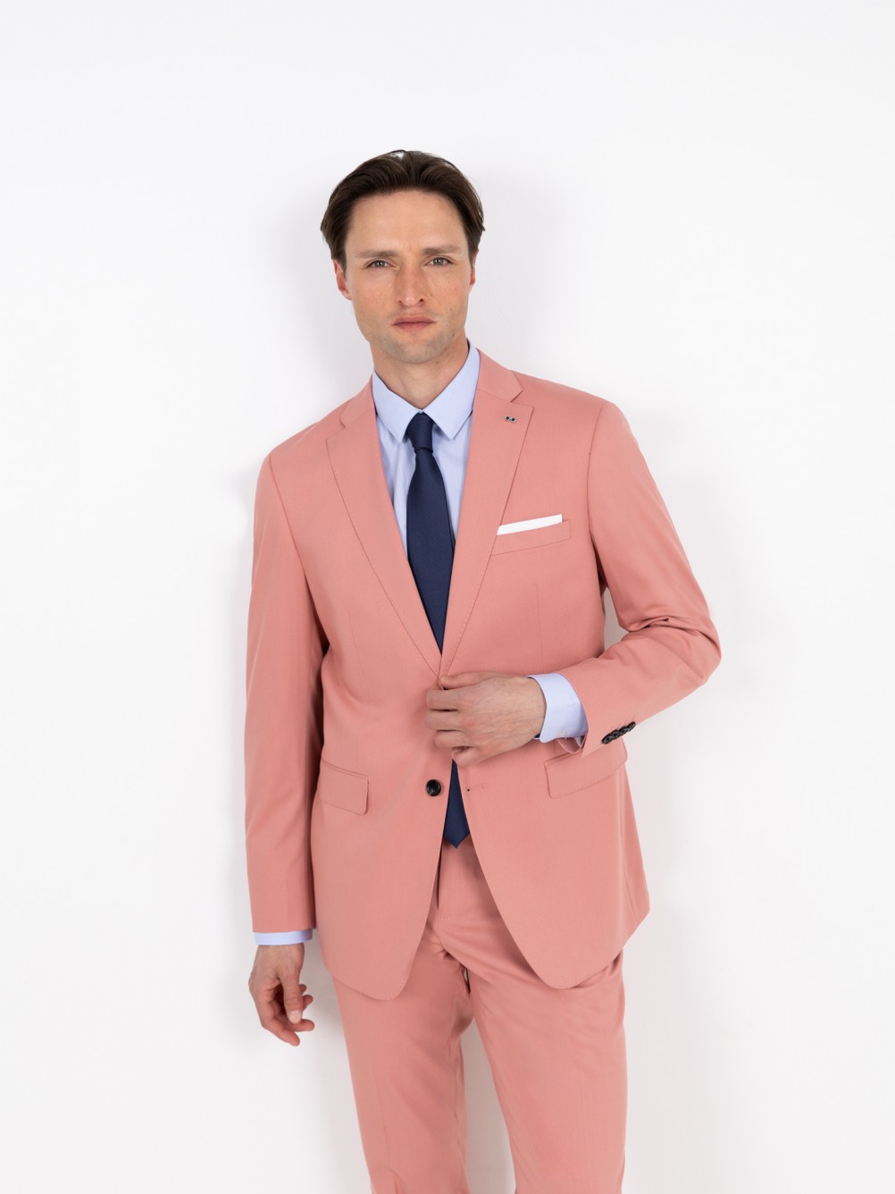 Plain Slim Fit Suit