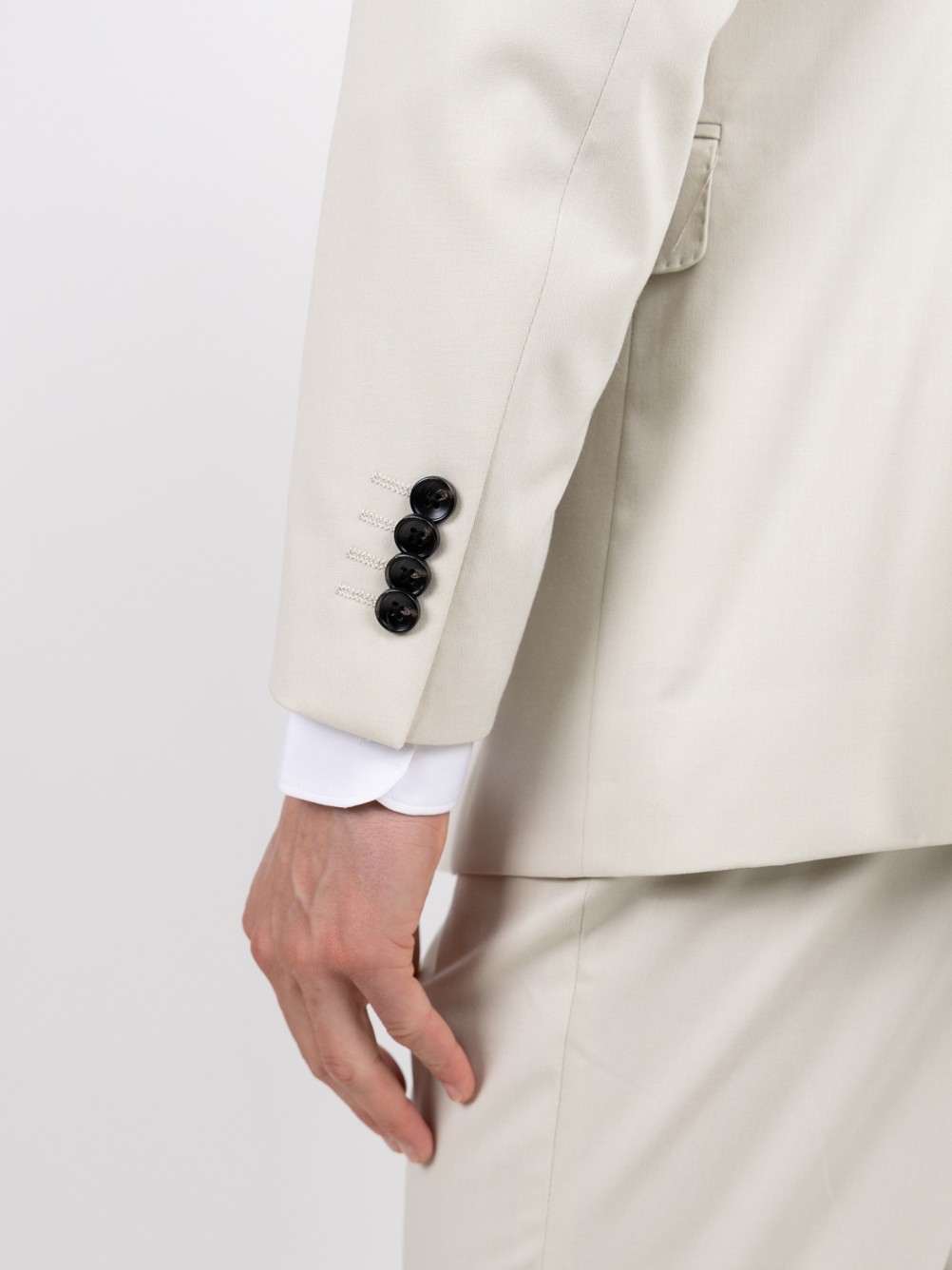 Fato liso slim fit