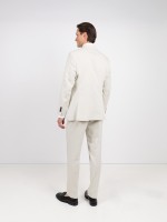 Fato liso slim fit